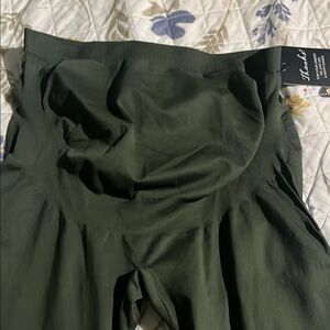 Olive Green Women’s maternity leggings